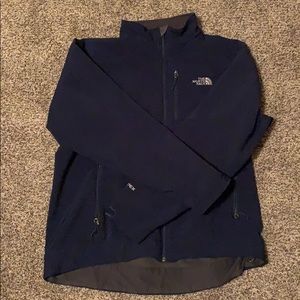 Mens North Face size XL navy blue jacket.